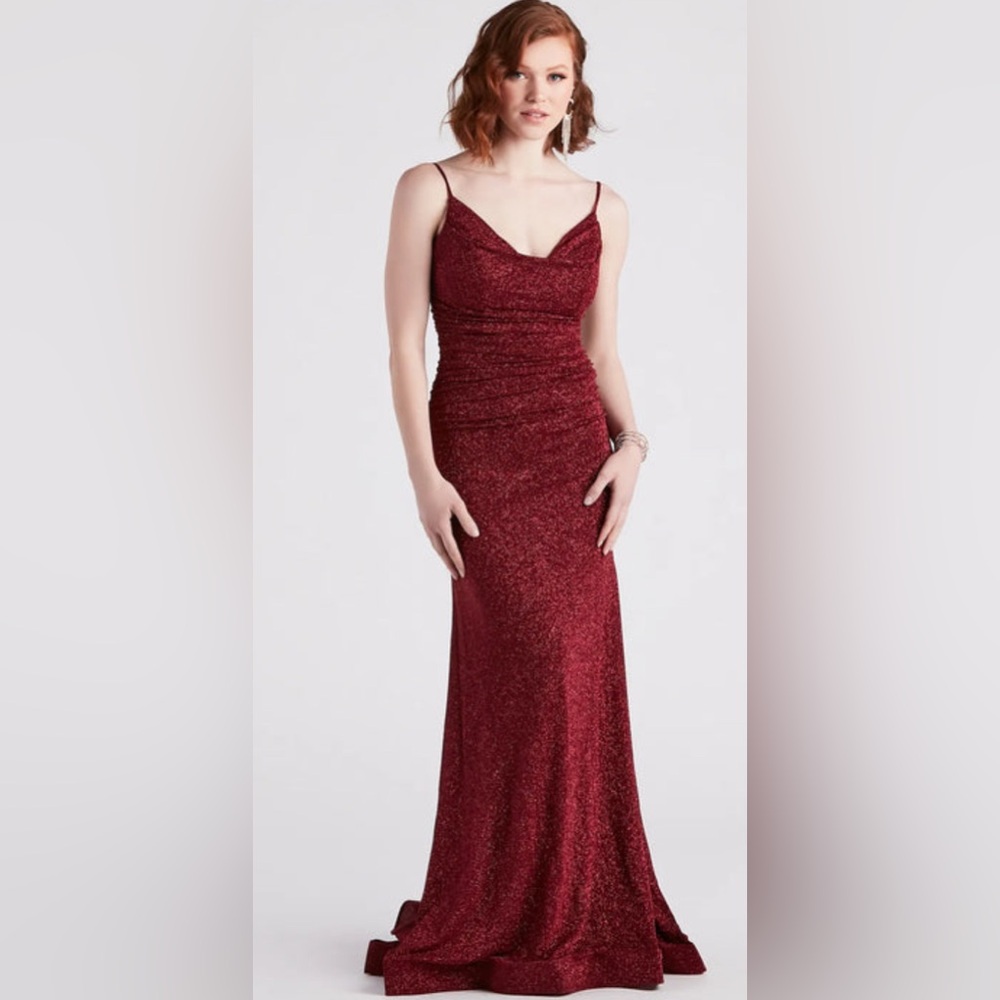Windsor - Shay Formal Lurex Glitter Dress